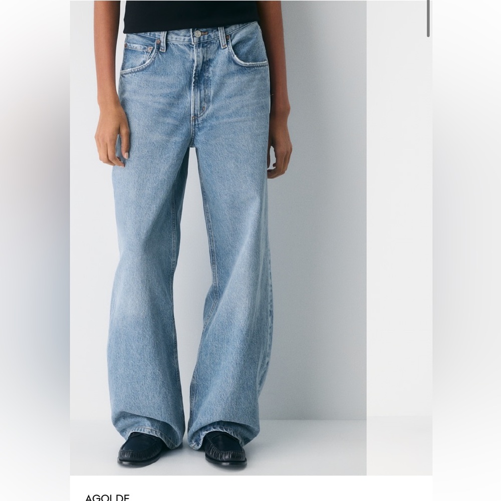 Agolde Light Blue Women's Jeans
low curve jean